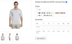 Gildan DryBlend 50 50 Jersey Polo