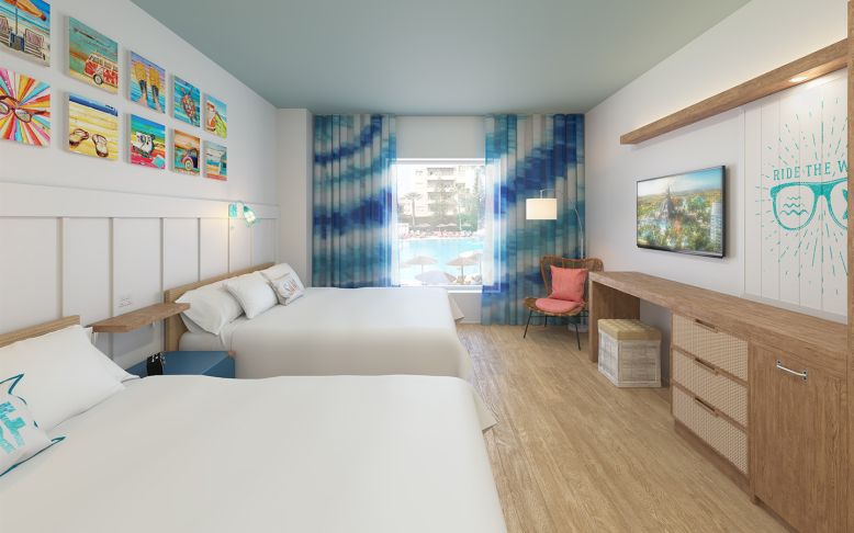 Standard Room at Universal’s Endless Summer Resort