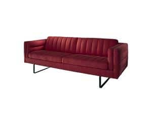 CESS 055 Chandler Cranberry Sofa