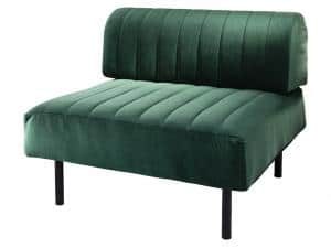 CESS-066 Emerald Velvet Square Chair