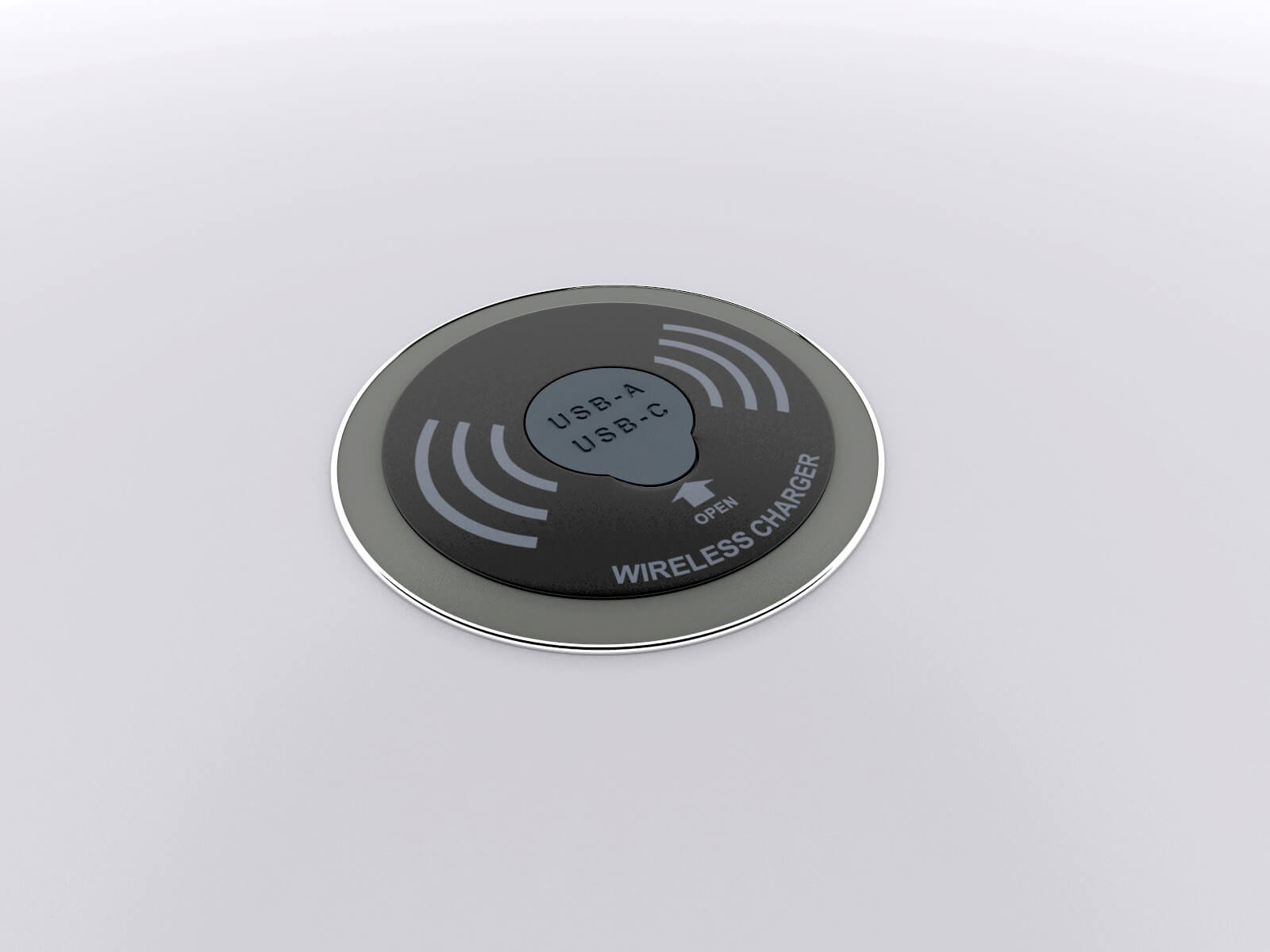 Wireless and Wired Charging Pad - view 1