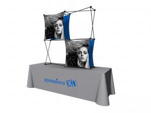 X1 5ft - 2x2 H Fabric Table Top Pop-Up Display