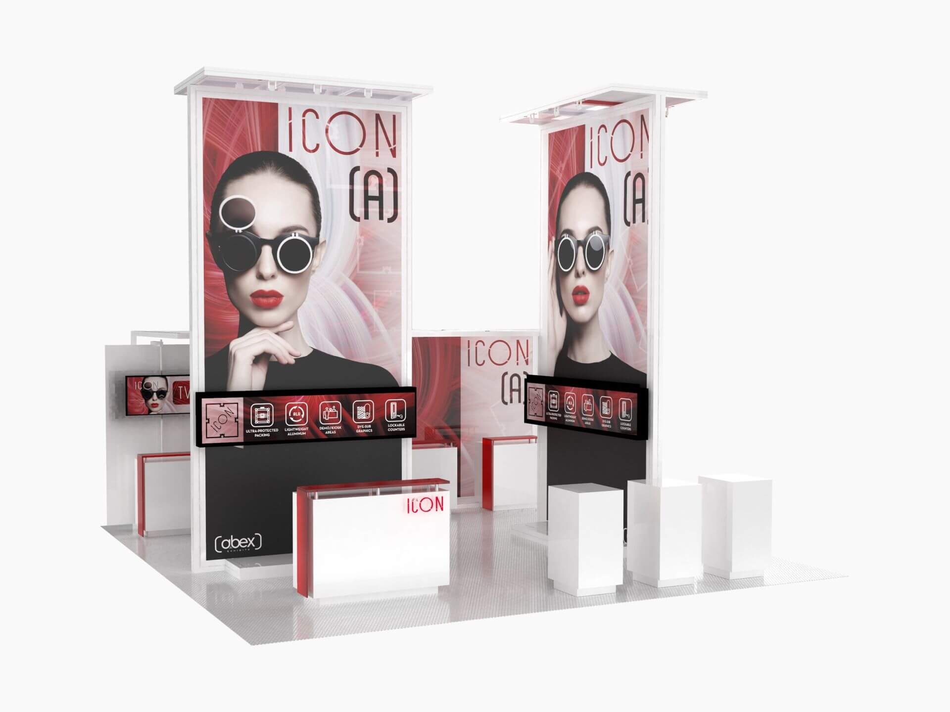 ICON A - 20x20 Booth Package