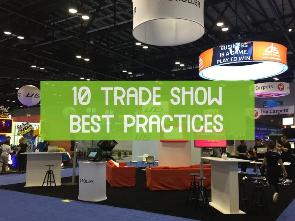 Trade show best practices