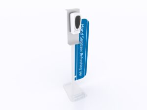 MOD-9001 Stand Tough™ Hand Sanitizing Stand with Graphic