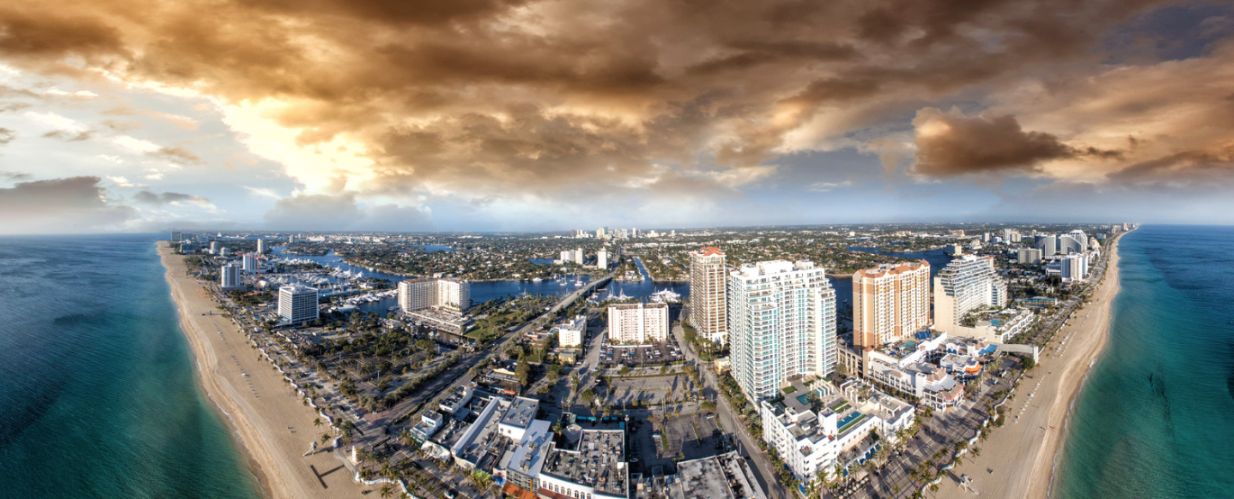 Panorama of Fort Lauderdale