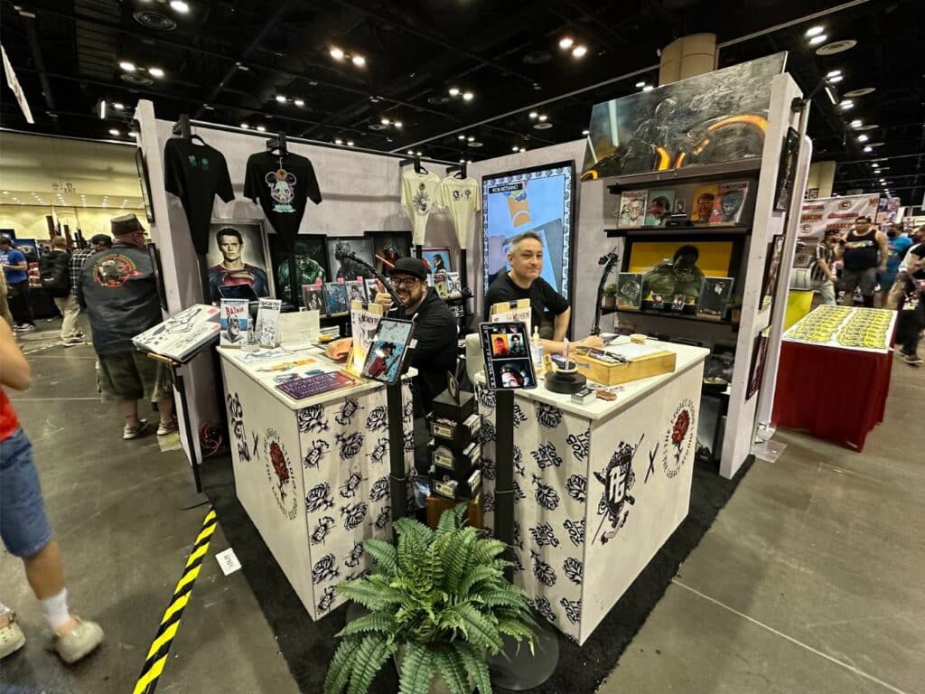 Turnkey booth during trade shows