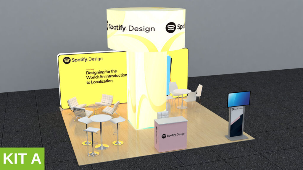What is a Peninsula Booth: Design for Spotify