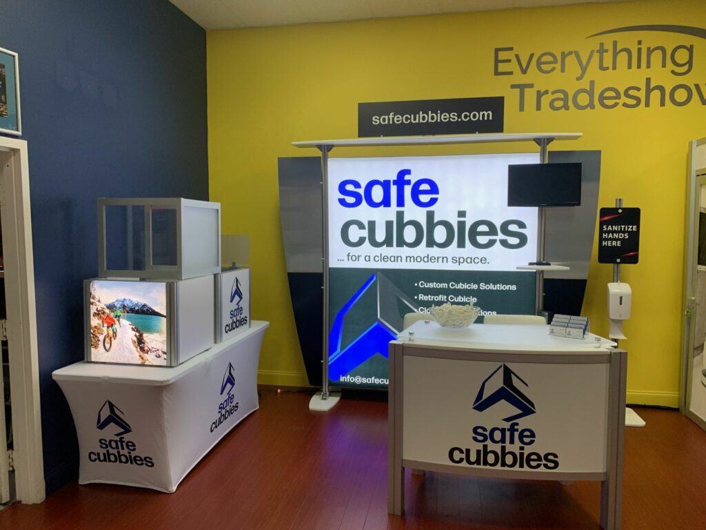 Compact 10x10 Trade Show Booth Ideas with Smart Storage Solutions