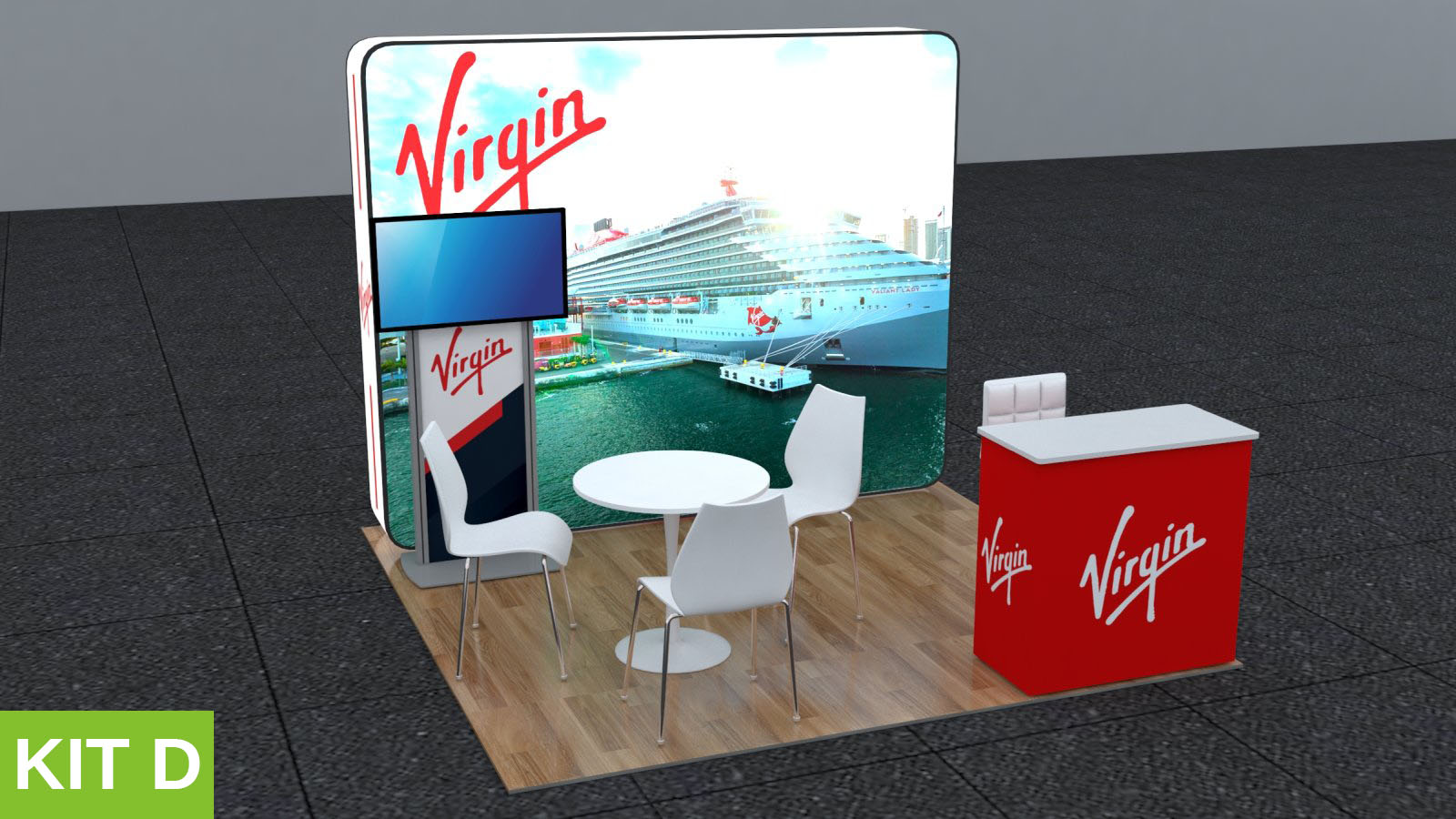 10 x 10 Backlit Kit Package D