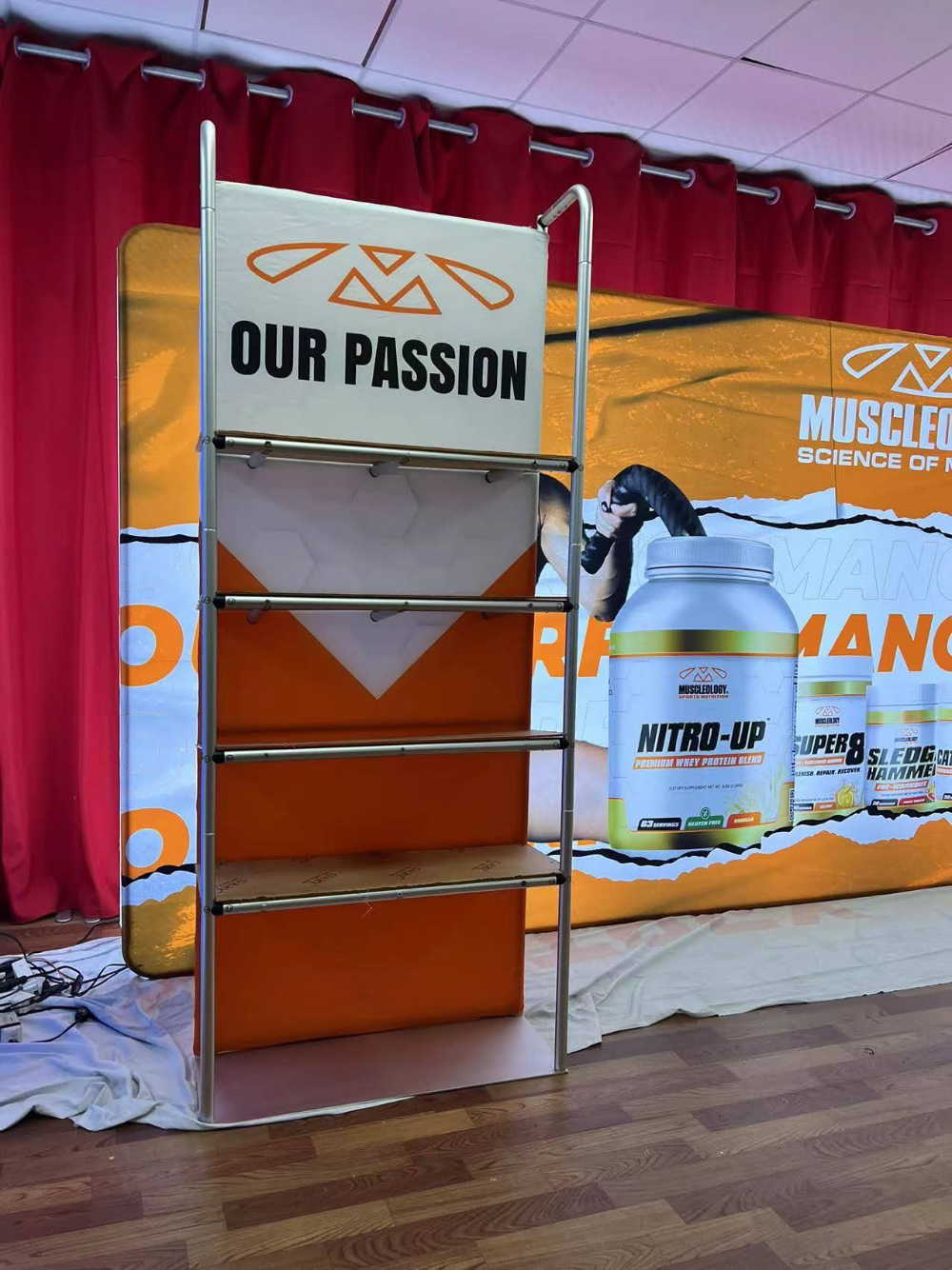 Shelf Stand with Graphics